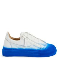 NEW UNFINISHED JR. - Blue - Low-top sneakers