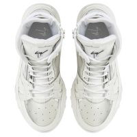 TALON JR. - Silver - Mid top sneakers