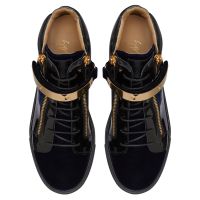 KRISS 1/2 JR. - Blue - Mid top sneakers