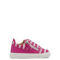 FRANKIE GLOSS JR. - Fucsia - Low-top sneakers