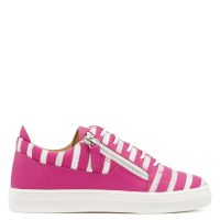 FRANKIE GLOSS JR. - Fucsia - Low-top sneakers