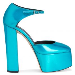 【関税込み】Giuseppe Zanotti ブルー Bebe ヒール BEBE