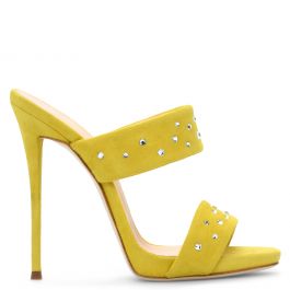 ANDREA CRYSTAL - Sandals - Yellow | Giuseppe Zanotti ® Outlet US