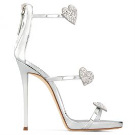 HARMONY LOVE - Sandals - Silver | Giuseppe Zanotti ® Outlet US