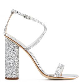 TARA GLITTER - Sandals - Silver | Giuseppe Zanotti ® Outlet US