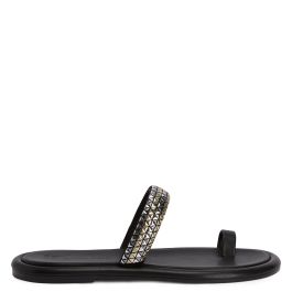 サンダル・ミュール GIUSEPPE ZANOTTI SS21 RUBBER SLIDE SANDALS (RS10024_003) Giuseppe zanotti slide sandals