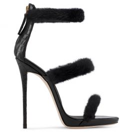 HARMONY WINTER - Sandals - BLack | Giuseppe Zanotti