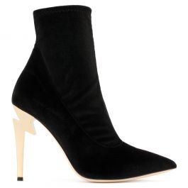 ザノッティーグレー スエード ポインテッドトゥブーティ G-HEEL - Boots - Black | Giuseppe Zanotti ® Outlet US