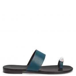 サンダル・ミュール Santoni Cappuccino Leather Didi Slippers Santoni Women Santoni Slipper Sandal - Eleganza.nl
