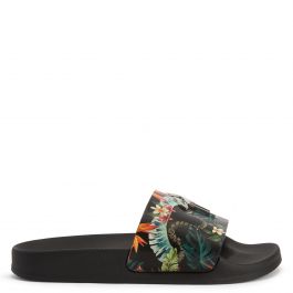 フラットシューズ Satin Bandeau Slides BRETT