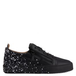 スニーカー GIUSEPPE ZANOTTI Men Sneakers RU40019REDORONERO Black FRANKIE - Low top sneakers - Black | Giuseppe Zanotti - USA