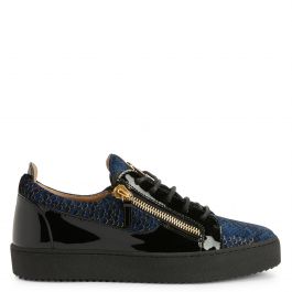 [GIUSEPPE ZANOTTI] ジュゼッペザノッティ / Frankie Strass Giuseppe Zanotti Frankie Strass log-top Sneakers | Black