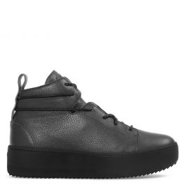 NICKI - Mid top sneakers - Black | Giuseppe Zanotti ® Outlet US