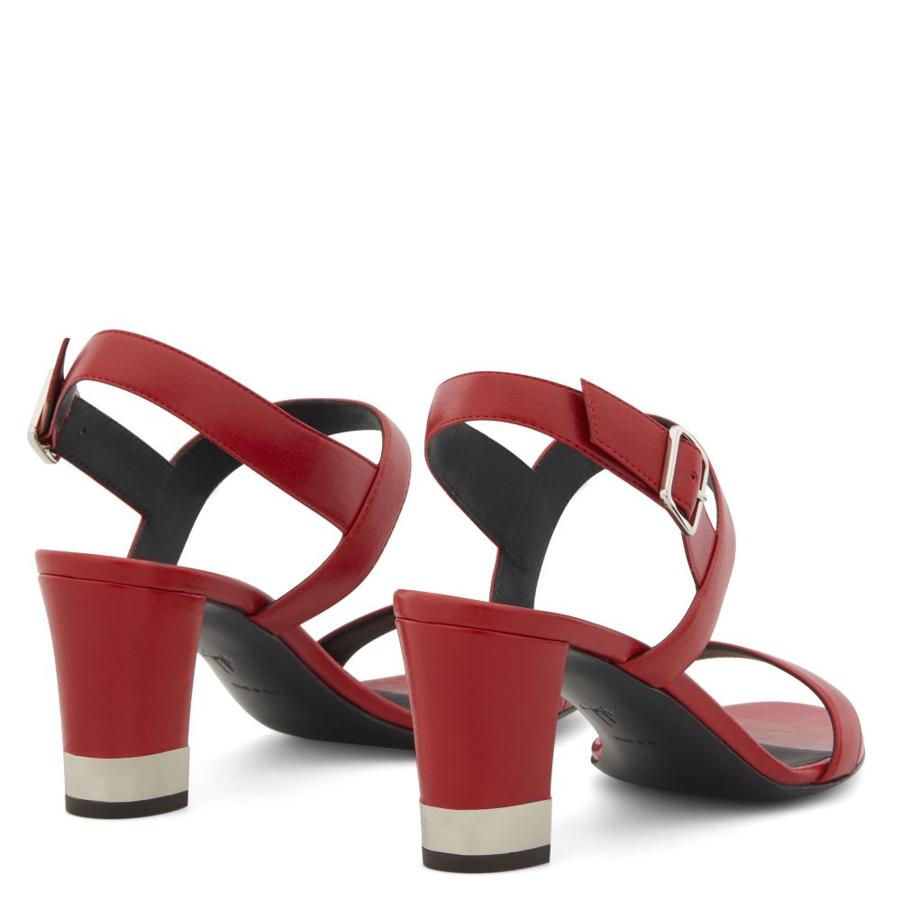 SANDRINE - Red - Sandals