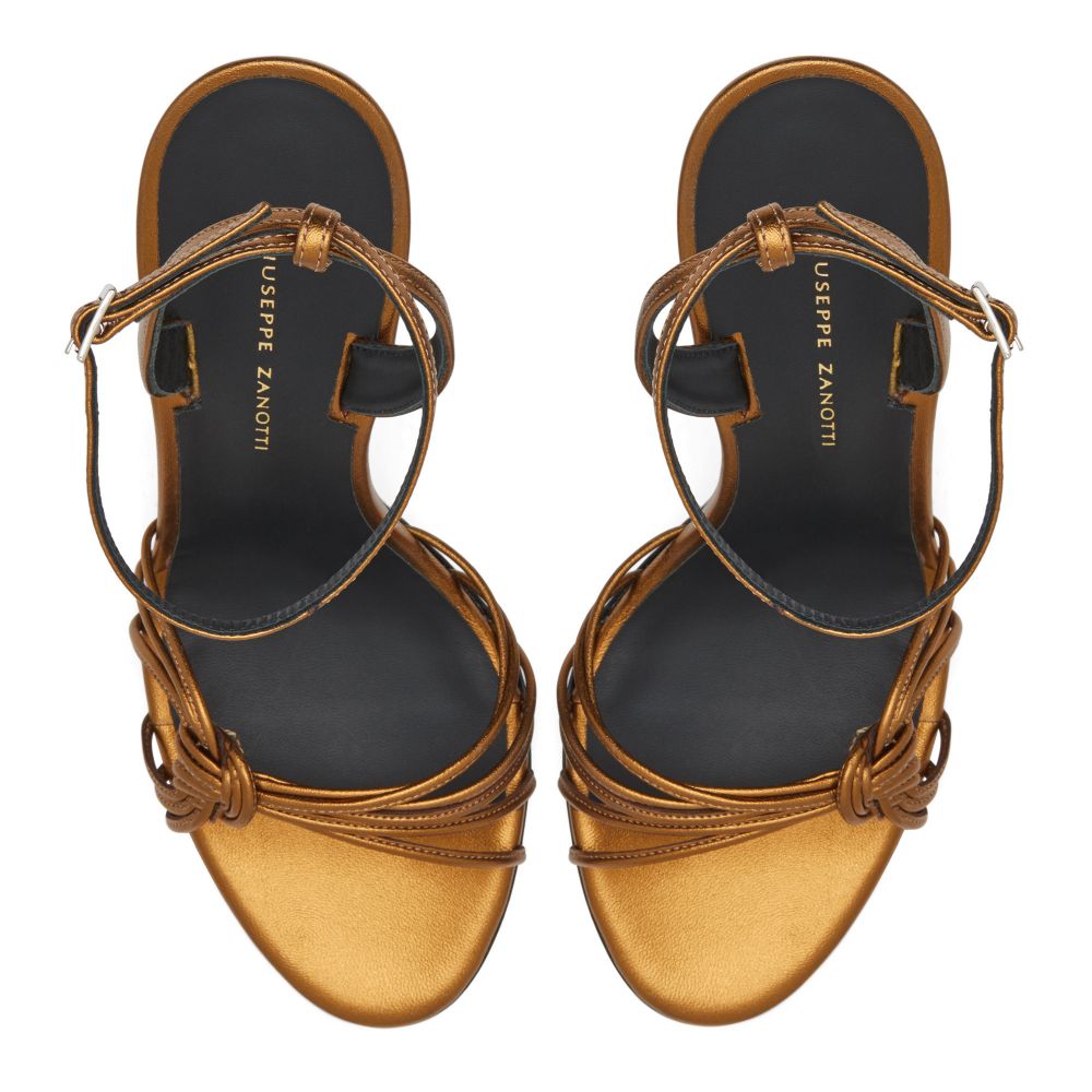YLENIA - Bronze - Sandals