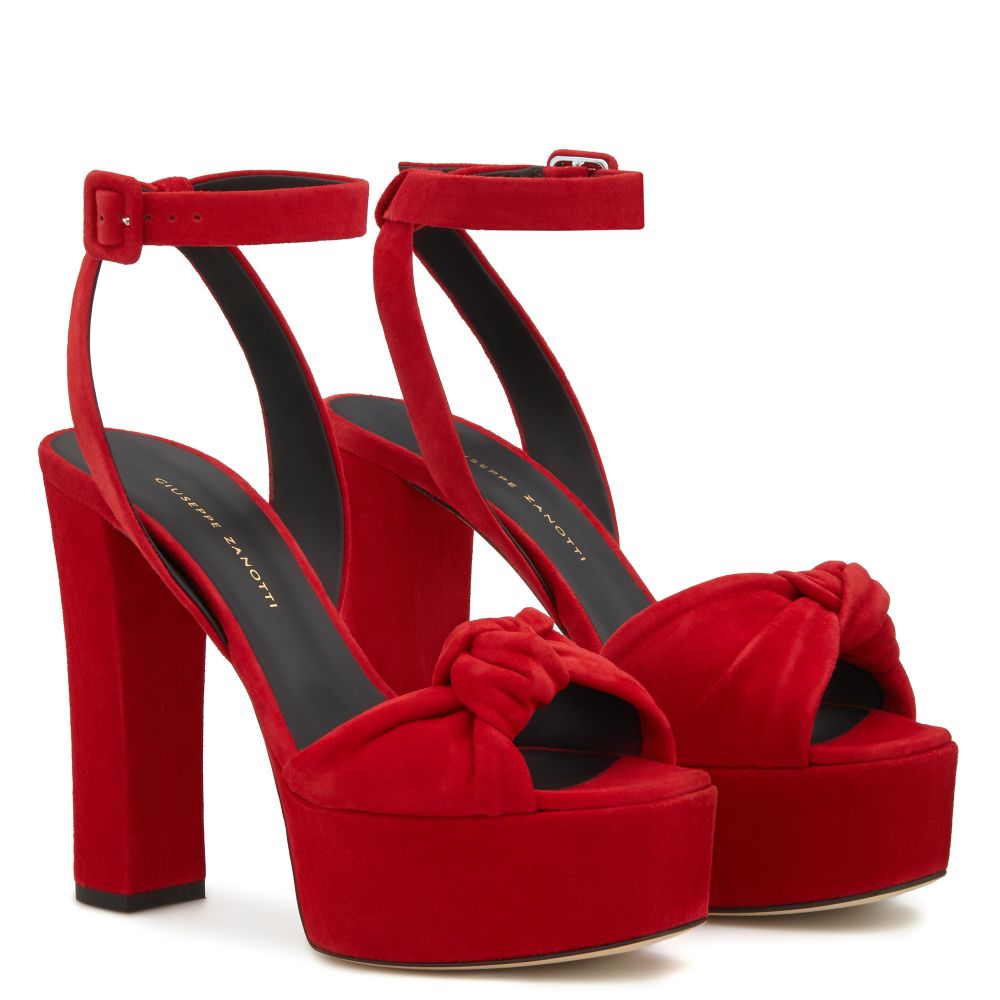 BETTY KNOT - Red - Platforms