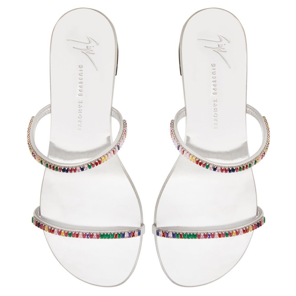 COLORFUL - Silver - Sandals