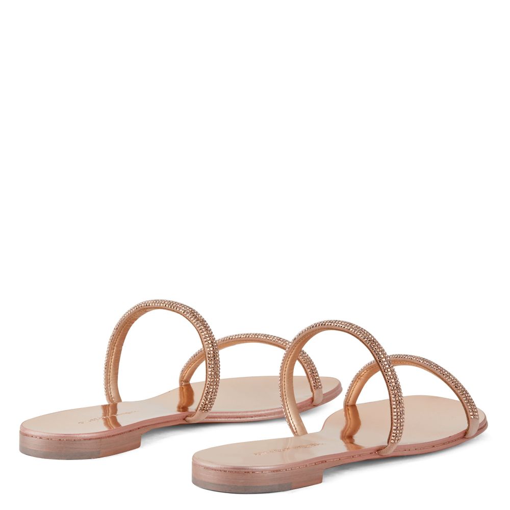 CROISETTE CRYSTAL - Pink - Flats