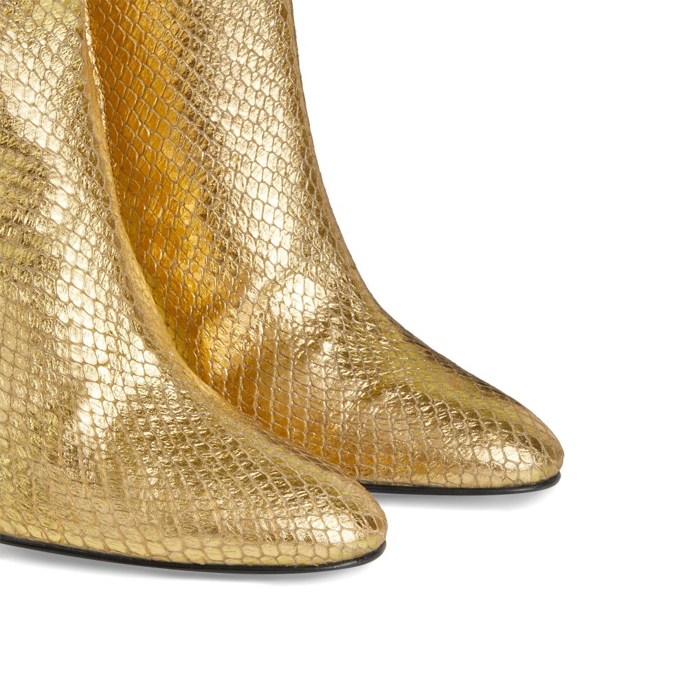 HATTIE - Gold - Boots