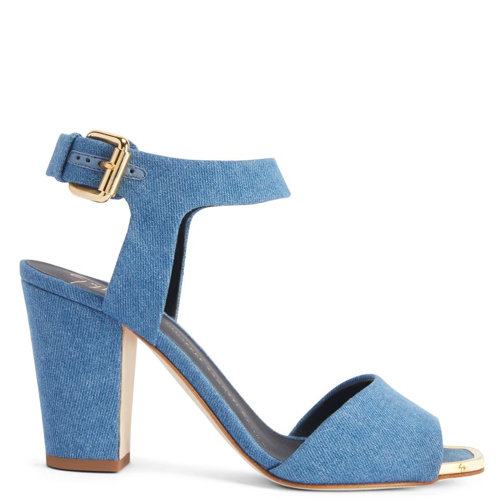 EMMANUELLE - Blue - Sandals