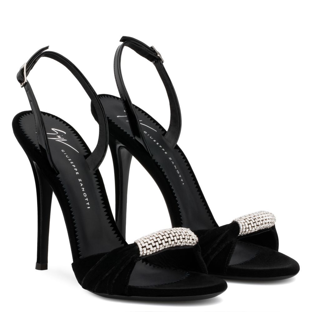 SYLVIA - Black - Sandals