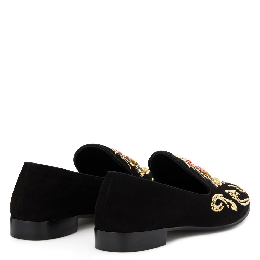 QUIN - Black - Loafers