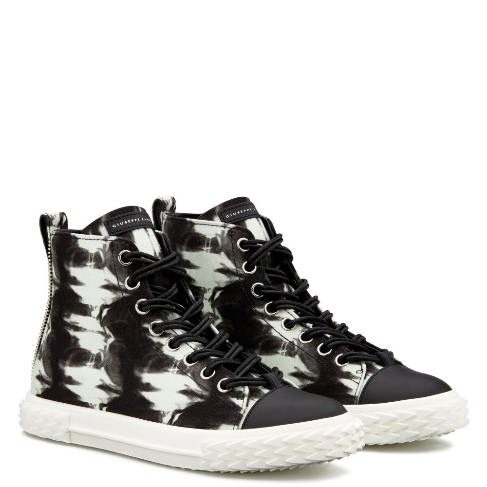 BLABBER - Black - Mid top sneakers