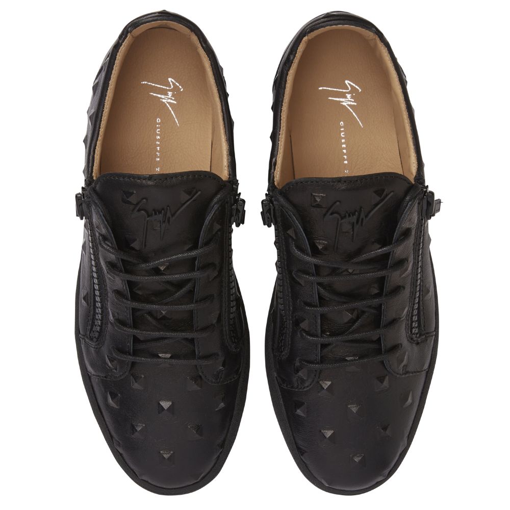 FRANKIE - Noir - Sneakers basses