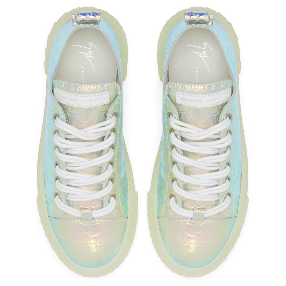 BLABBER JELLYFISH - Silver - Low-top sneakers
