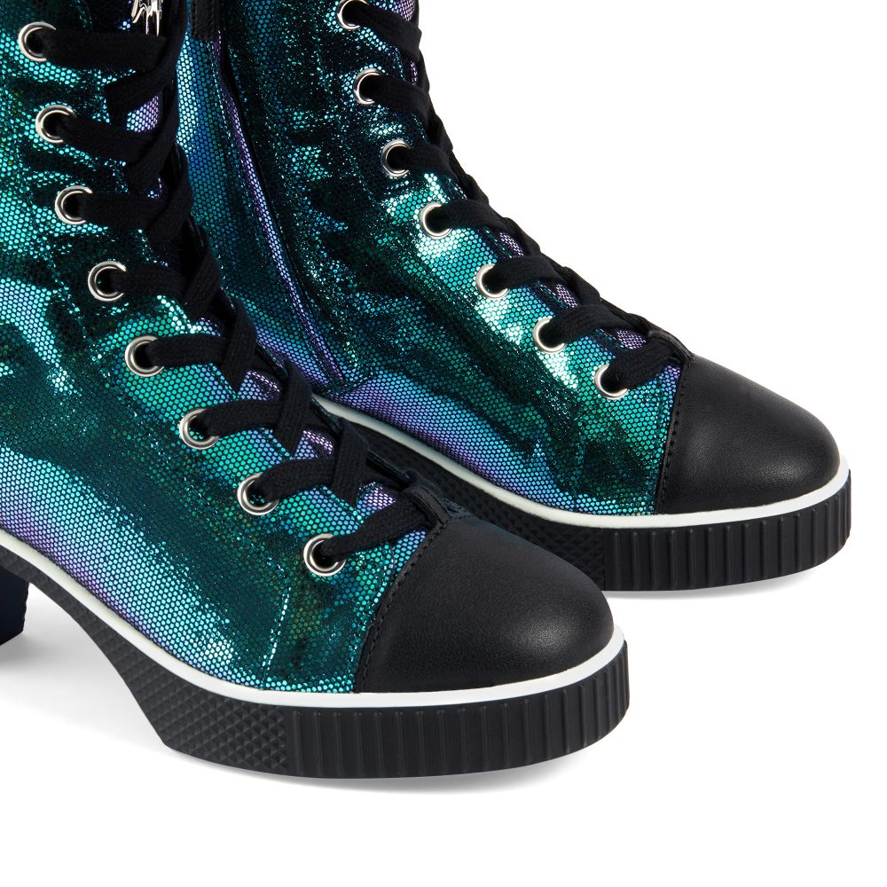 NIDIR - Blue - High top sneakers