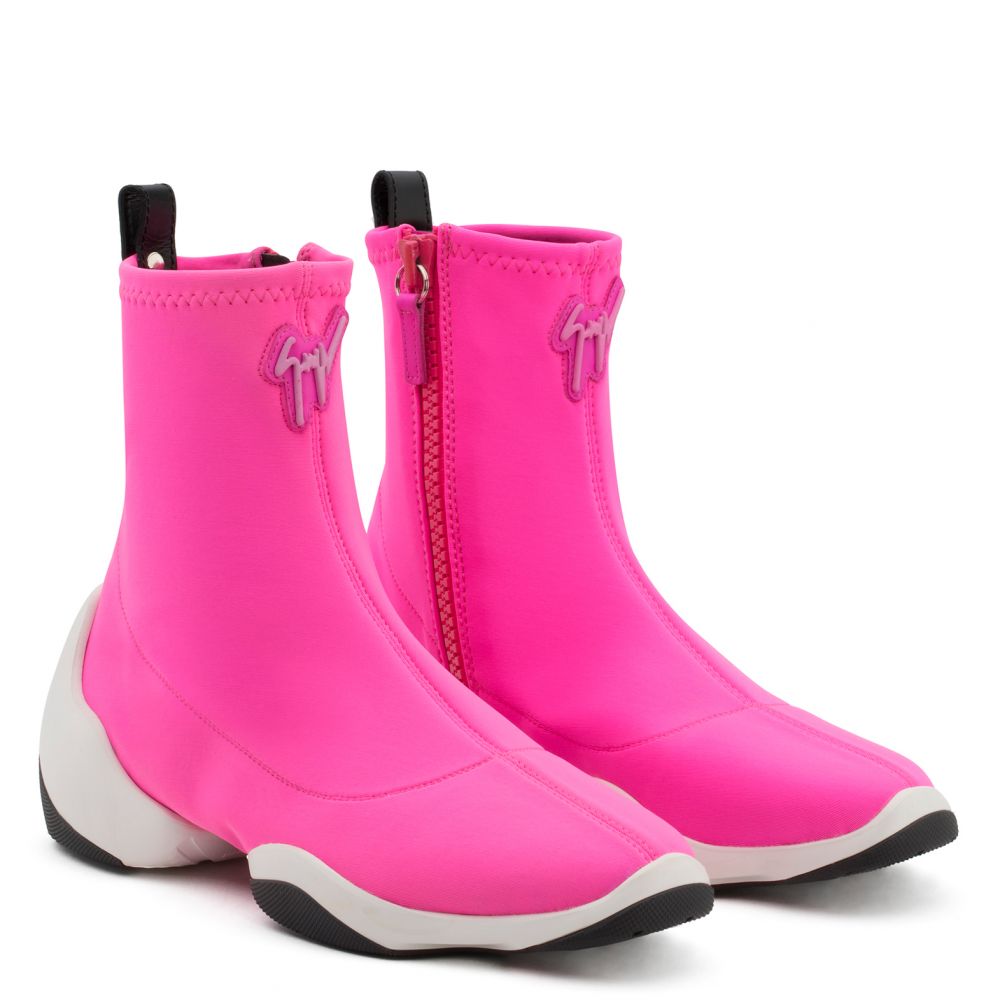 LIGHT JUMP HT1 - Fucsia - High top sneakers