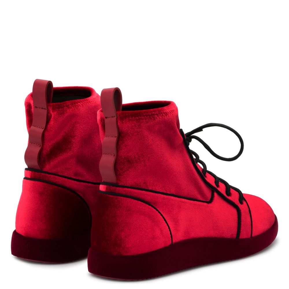 CESAR - Red - Mid top sneakers