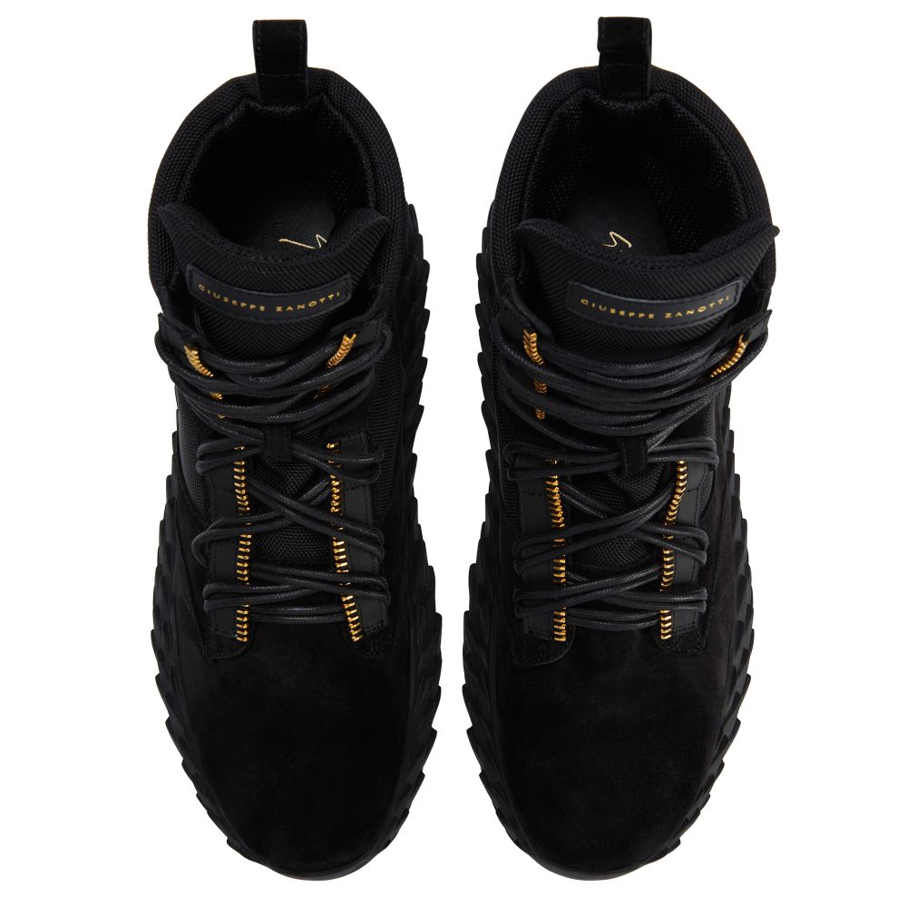 URCHIN - Black - Mid top sneakers