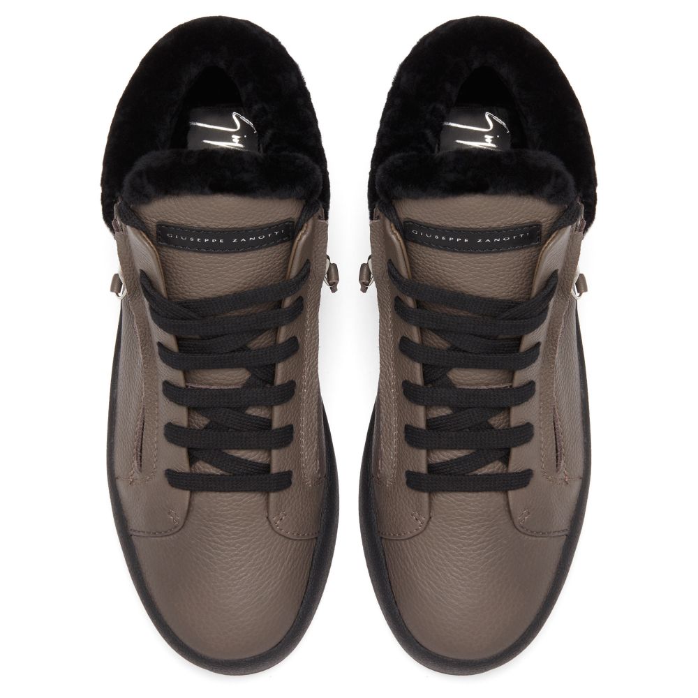 JUSTY WINTER - Gris - Sneakers montante