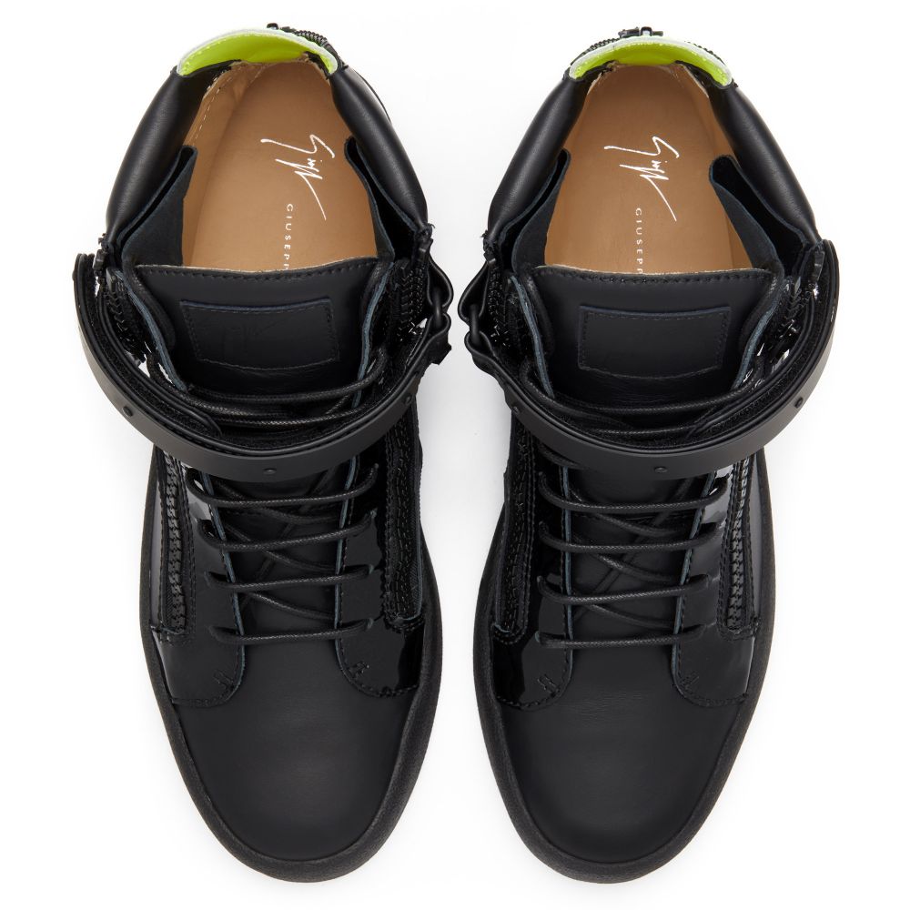 DENNY NEON - Black - High top sneakers