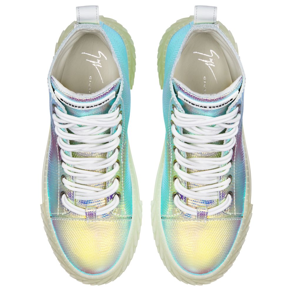 BLABBER JELLYFISH - Argent - Sneakers montante