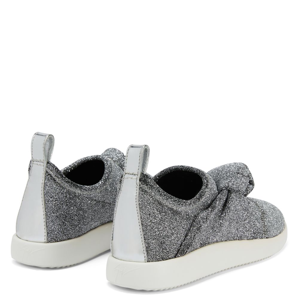 NATY - Silver - Low-top sneakers