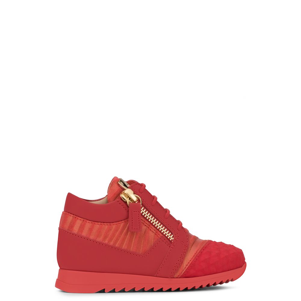 RUNNER JR. - Red - Low-top sneakers