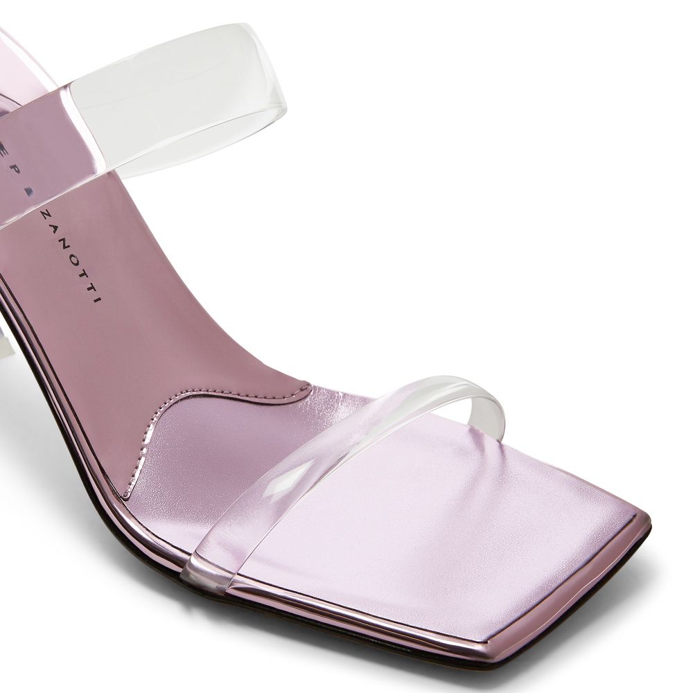 FLAMINIA PLEXI - Pink - Sandals