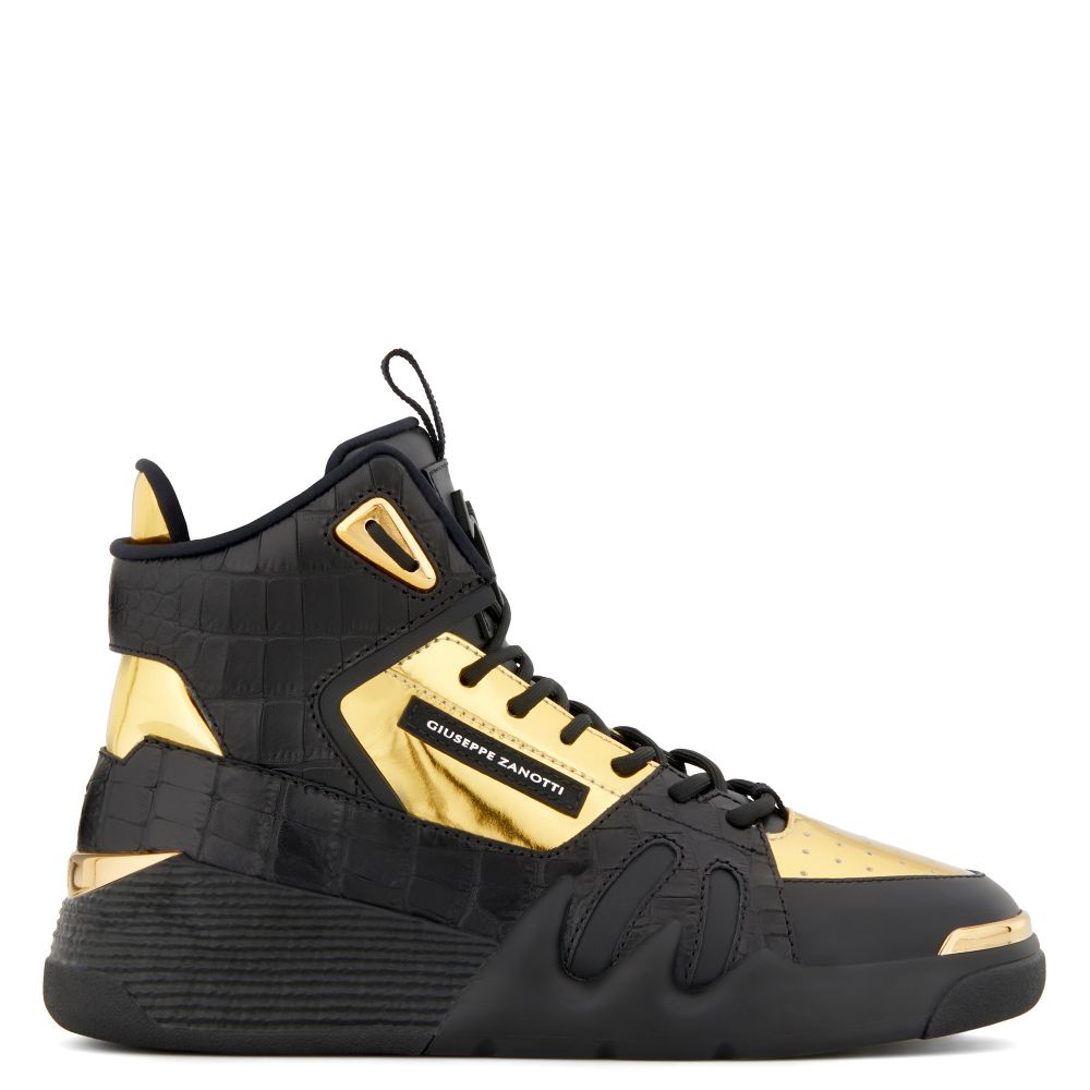 TALON - Gold - Mid top sneakers