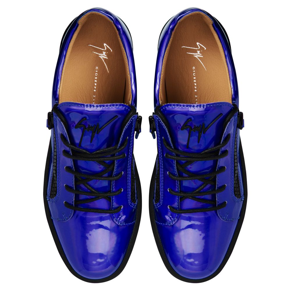 FRANKIE - Bleu - Sneakers basses