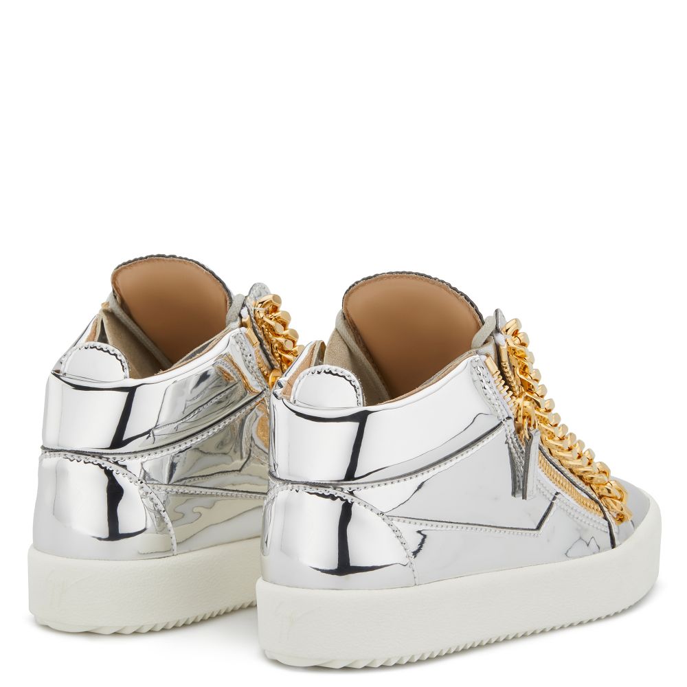 KRISS CHAIN - Argent - Sneakers montante