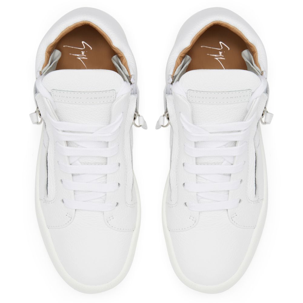 JUSTY - White - Mid top sneakers