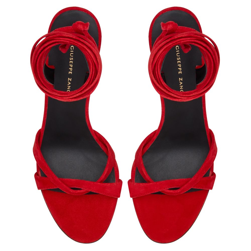 MANOLA STRASS - Red - Sandals
