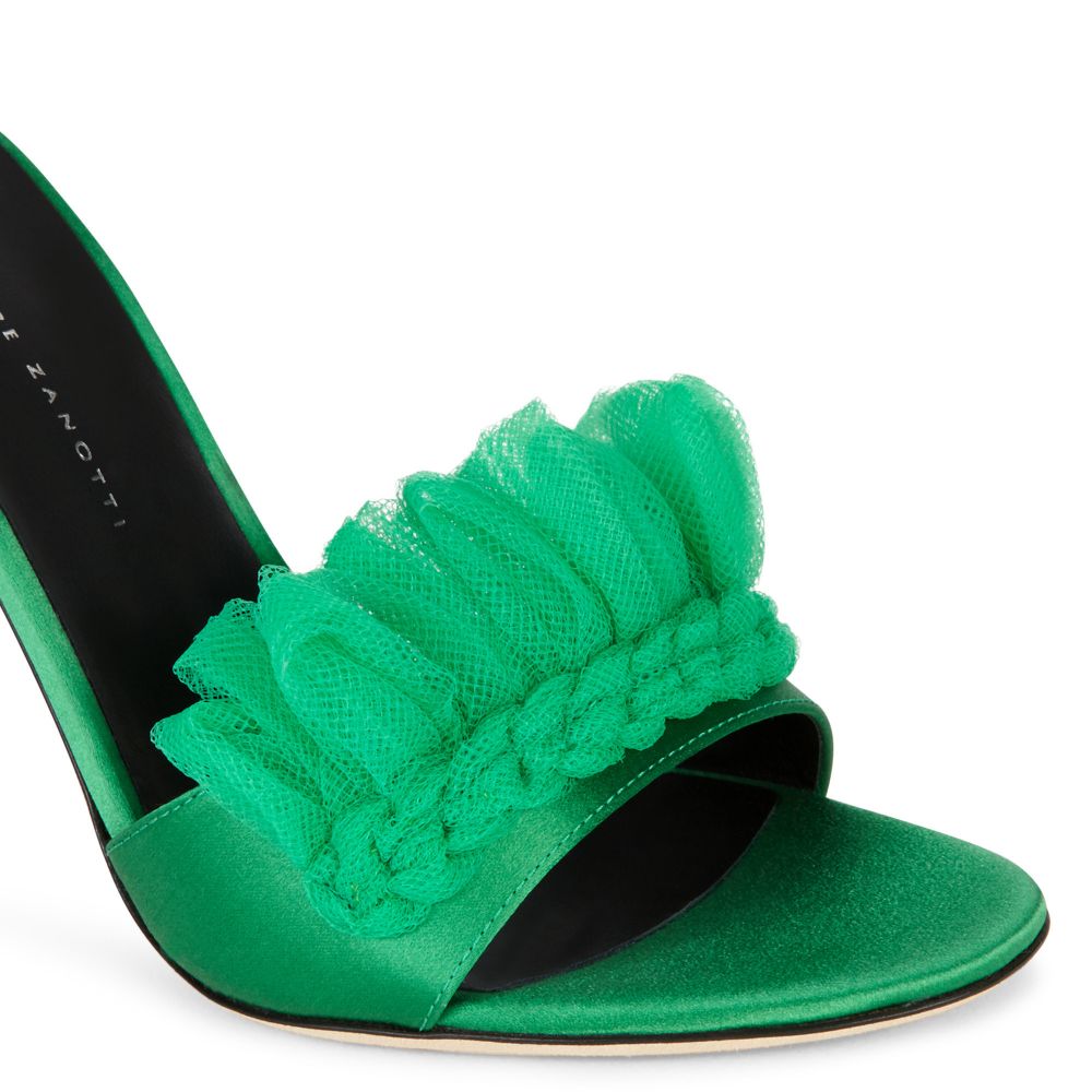 NAUSICAA MULE - Green - Sandals