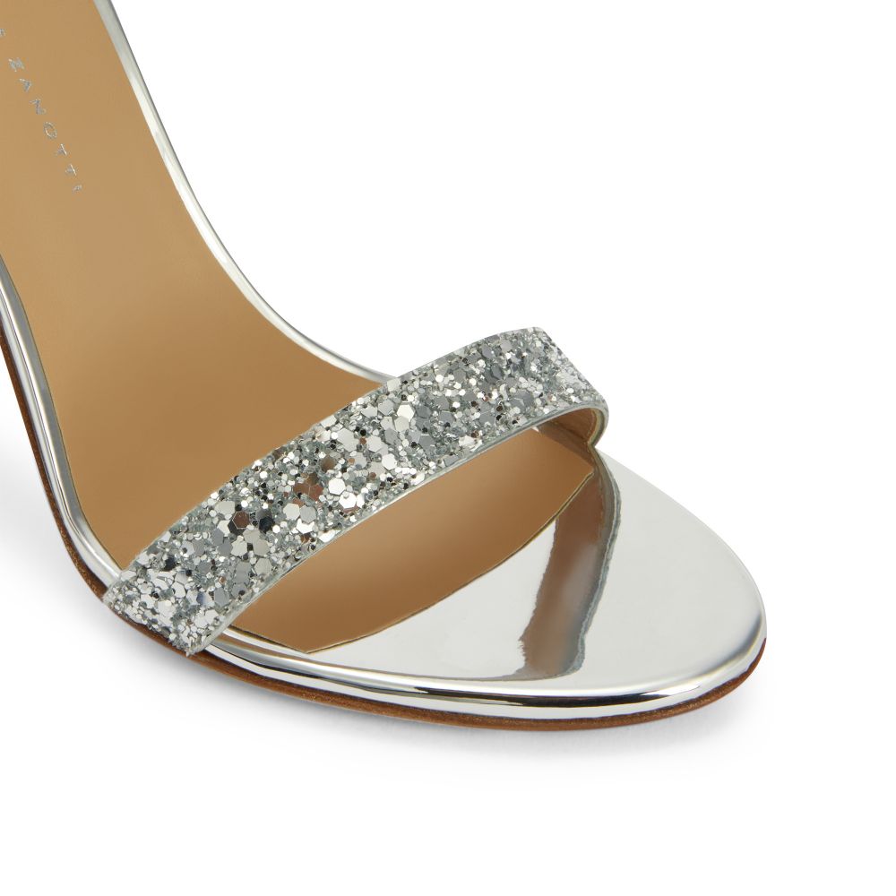 TARA GLITTER - Silver - Sandals