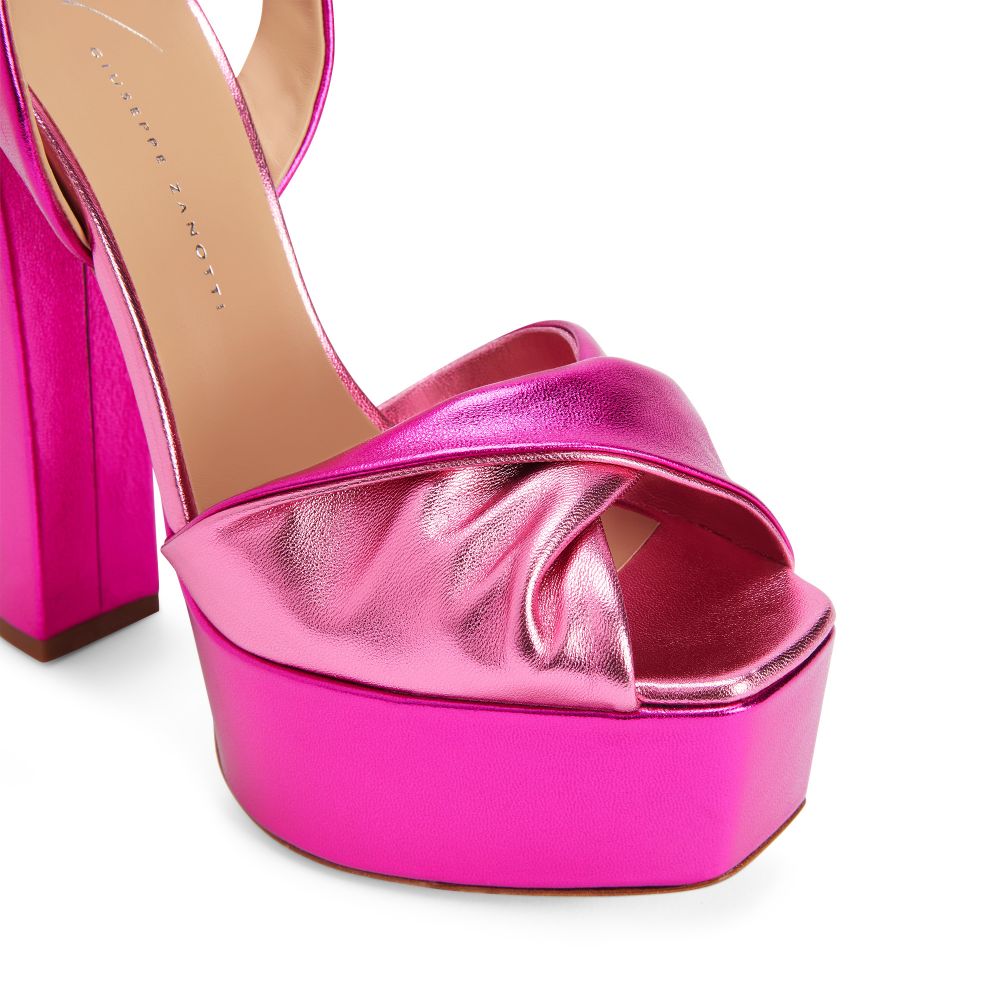 BETTY DOUBLE - Pink - Sandals