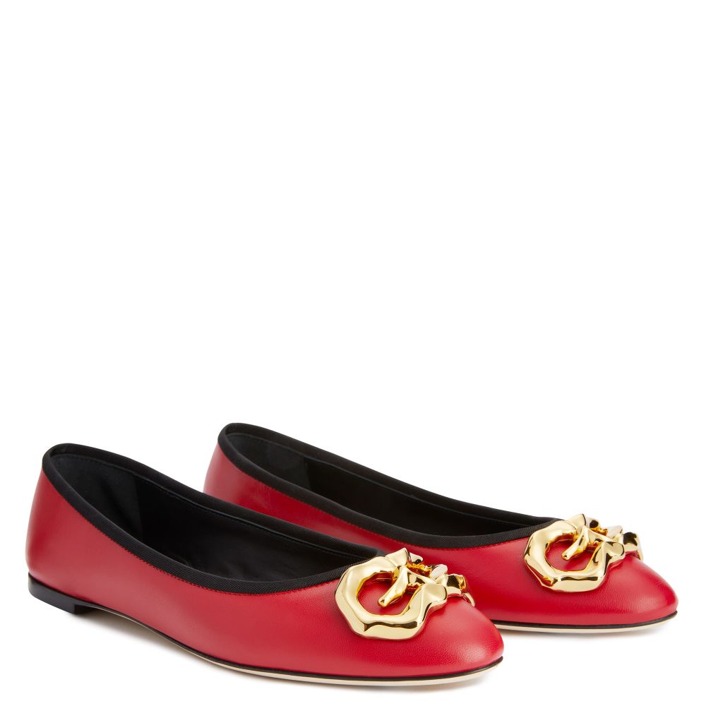 AMUR - Red - Loafers