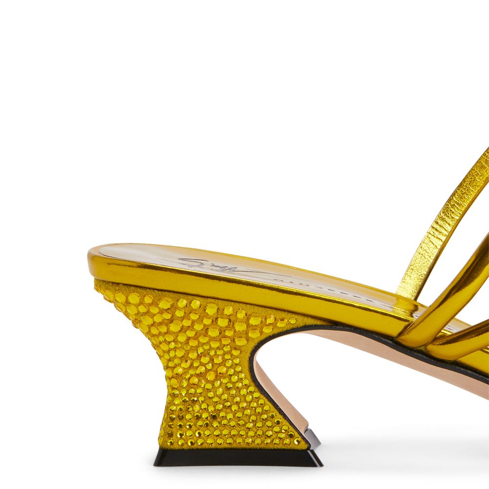 AUDE STRASS - Yellow - Sandals
