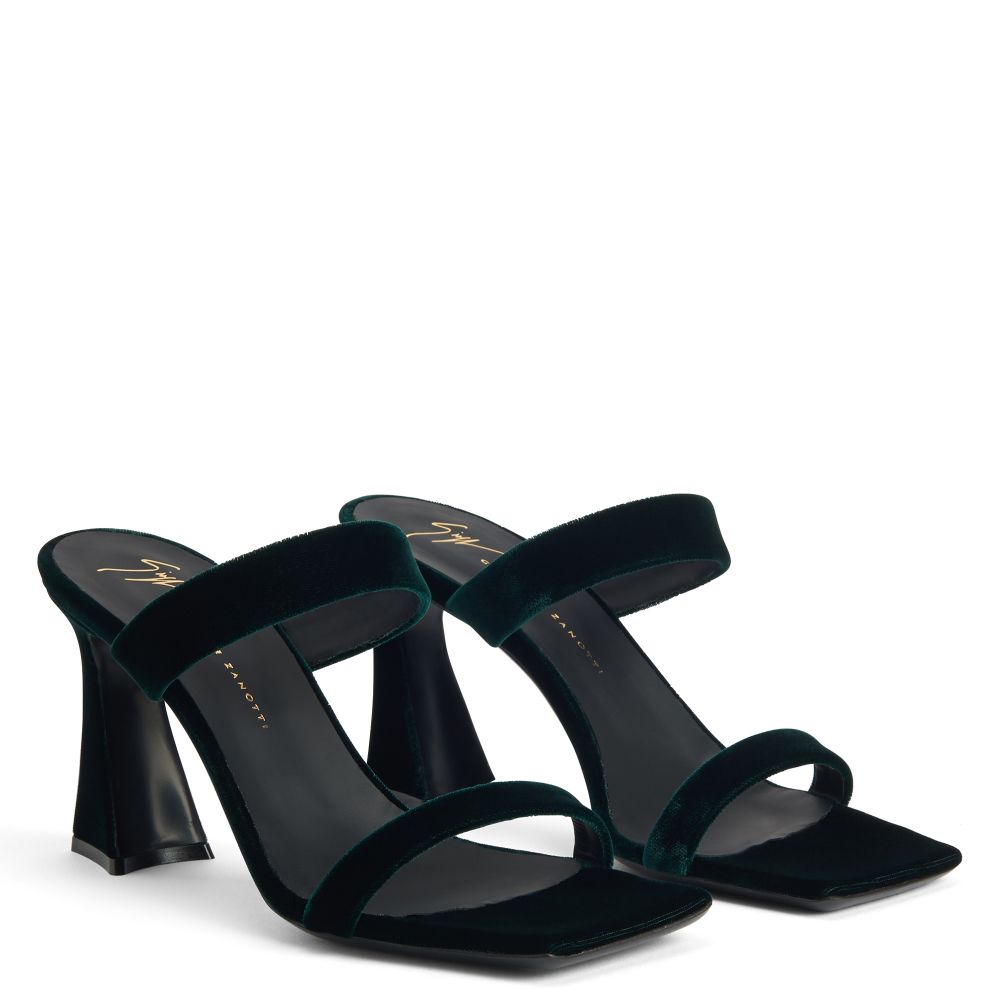 FLAMINIA - Green - Sandals